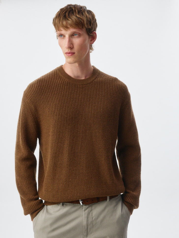 

Свитер Regular fit из смесовой шерсти