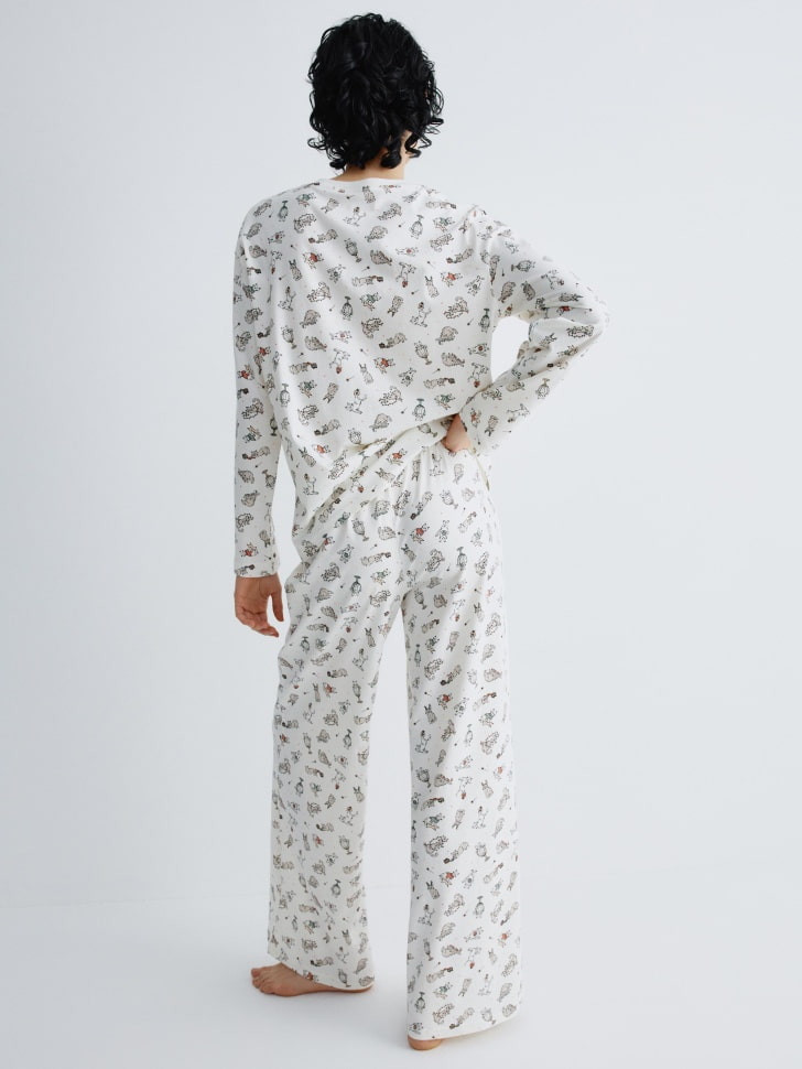 трикотажная пижама с принтом 4610517171771 в интернет магазине