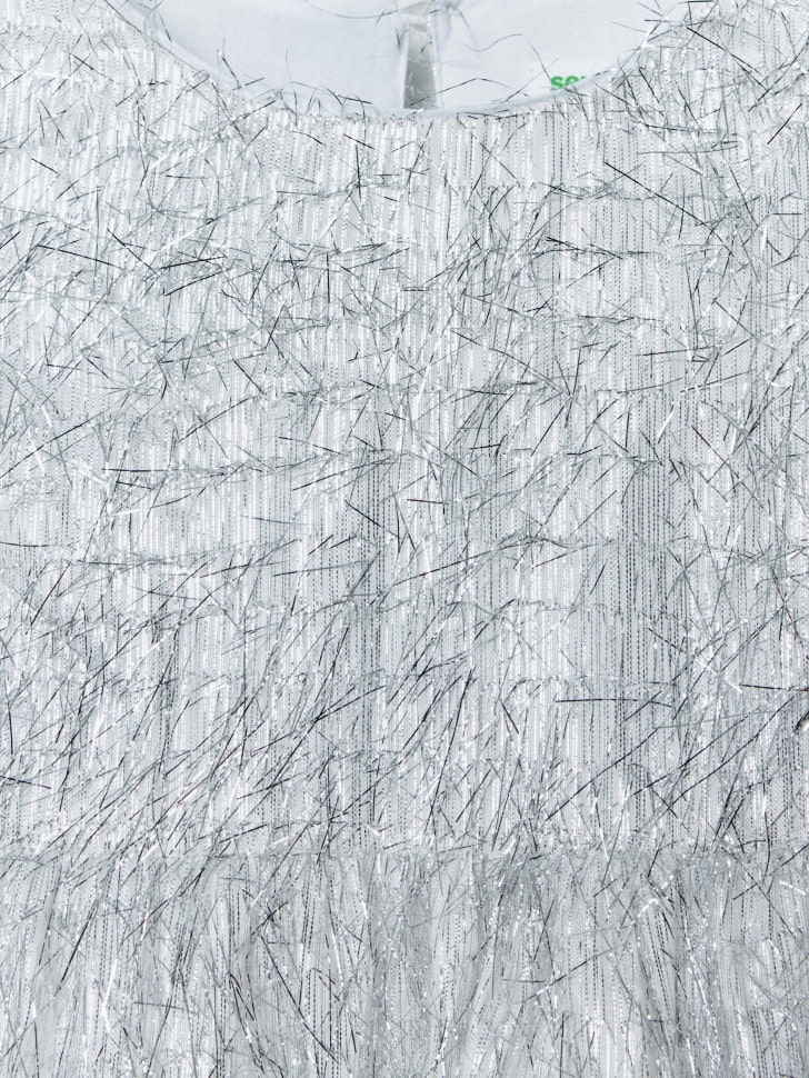 нарядное пышное платье с люрексом для девочек 4610517182470 в интернет магазине