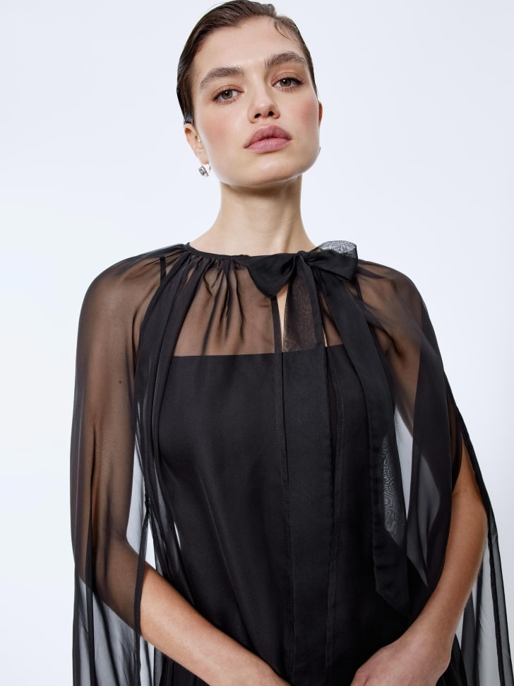 кейп макси из шифона 4610517127006 в интернет магазине