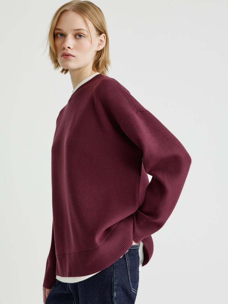 

Вязаный джемпер с многослойным эффектом, SL6801010615