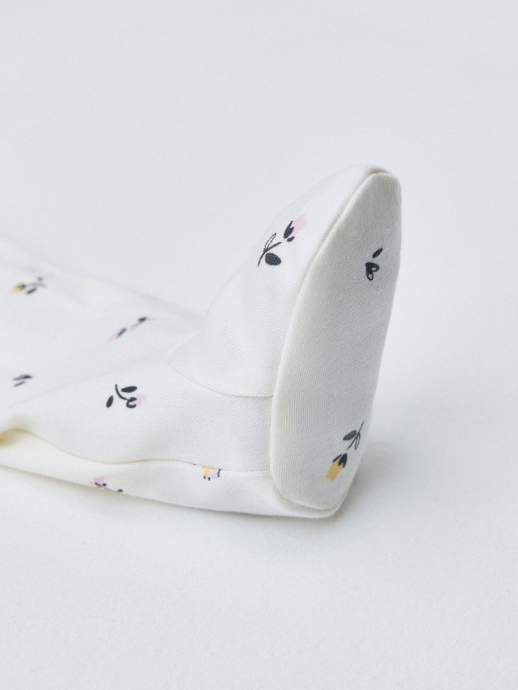 трикотажный комбинезон-слип с принтом для малышей 4680798123226 в интернет магазине