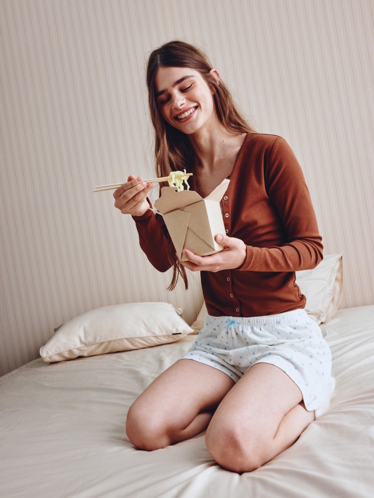 Лонгслив SELA Young, коричневый, арт. 34429