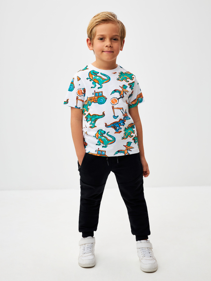 

Трикотажные джоггеры для мальчиков