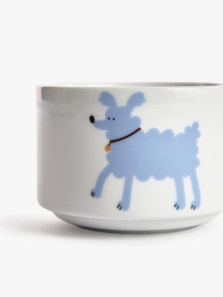 детская кружка из фарфора с рисунком по цене 999 руб вид справа