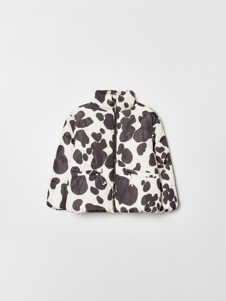 Дутая куртка SELA с пятнистым принтом, разноцветный, арт. 35771