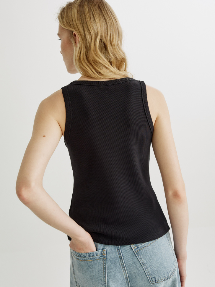 базовый топ эми в рубчик по цене 999 руб вид справа