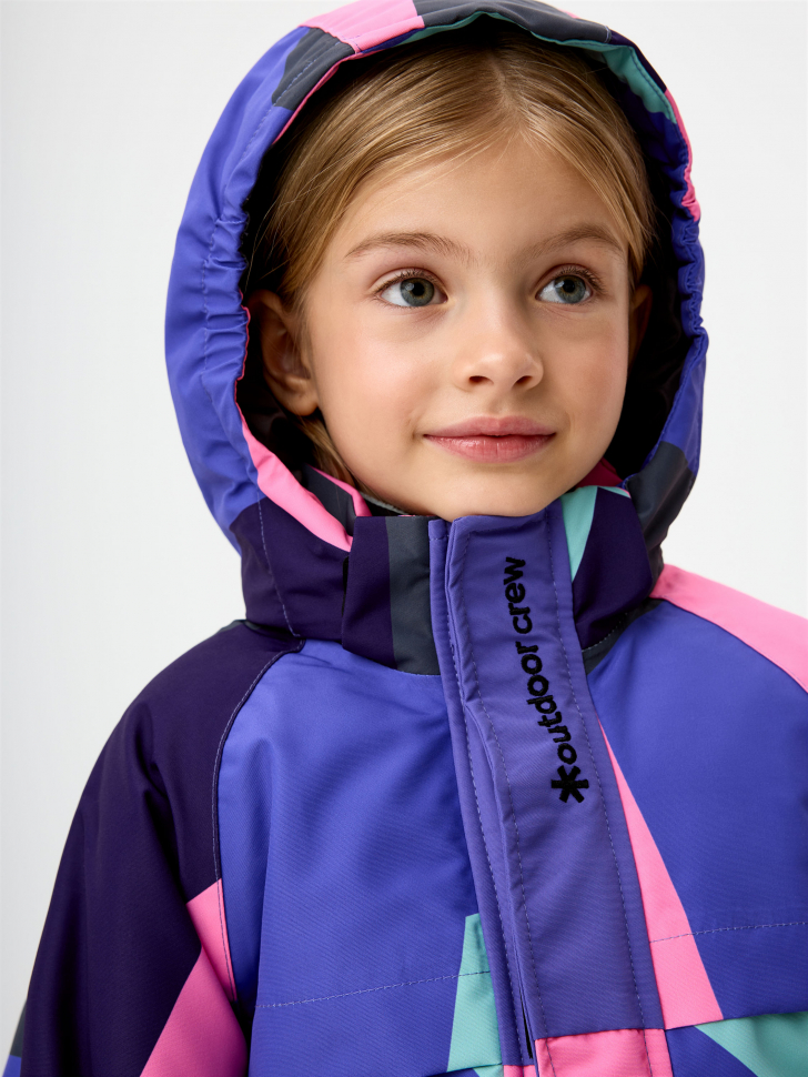 Горнолыжная куртка из коллекции sela х I’m Siberian для девочек - фото 3