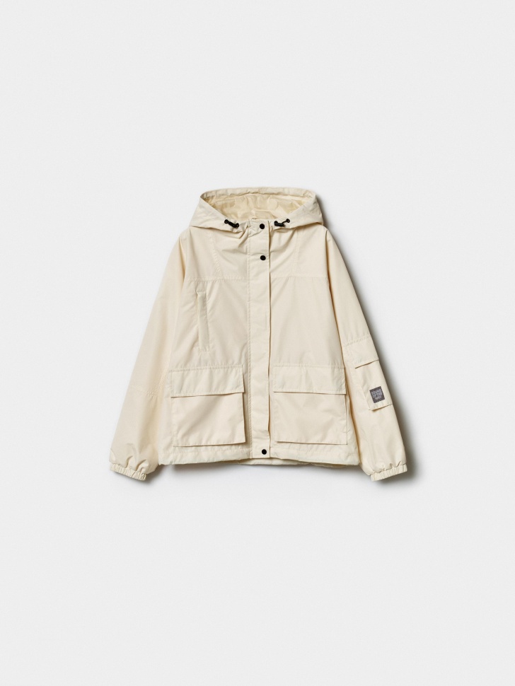 Куртка SELA для девочек, бежевый, арт. 43317