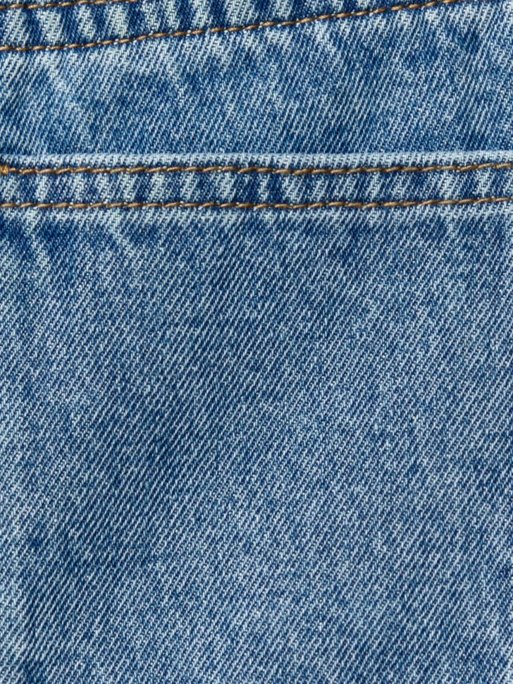 джинсовые шорты-бермуды для девочек из россии вид сбоку