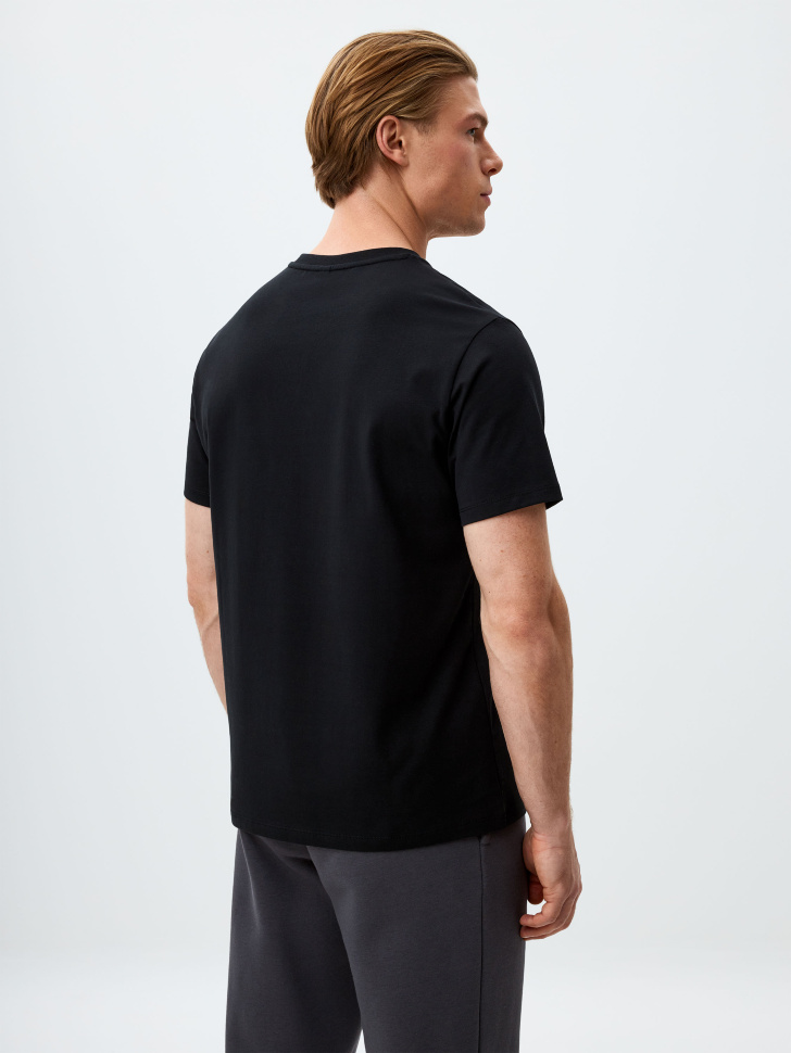 Футболка ADAM SLIM FIT базовая. Фото №3
