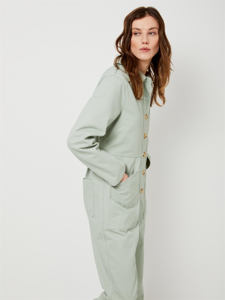 

Твиловый комбинезон, Зеленый