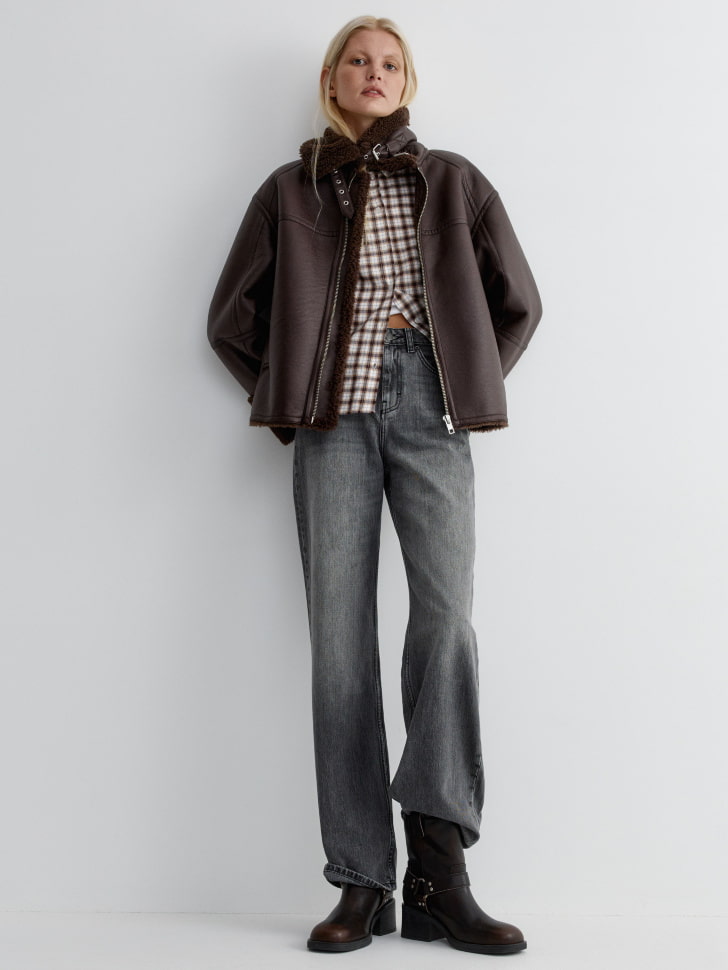 

Джинсы 411 WIDE LEG TALL из органического хлопка, SL5810011404