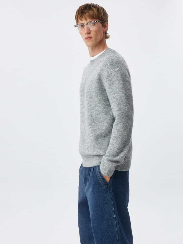 Свитер Relaxed fit с содержанием шерсти. Фото №4