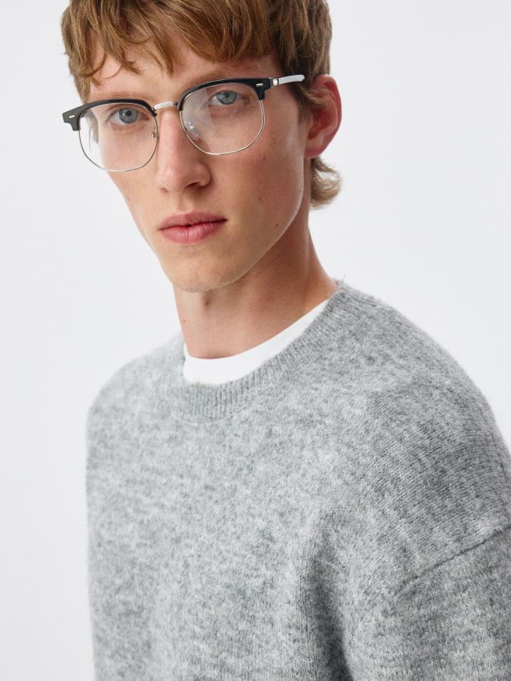 Свитер Relaxed fit с содержанием шерсти. Фото №5