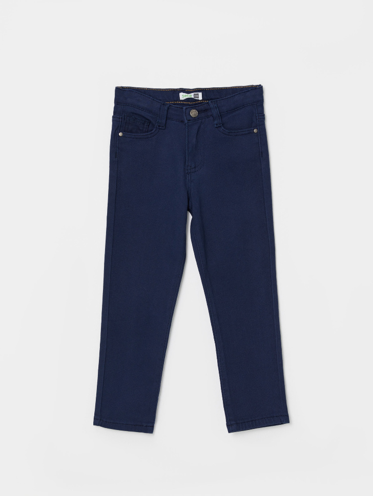 Зауженные брюки для мальчиков (синий, 152/ 12-13 YEARS) sela 4640078604609 - фото 2