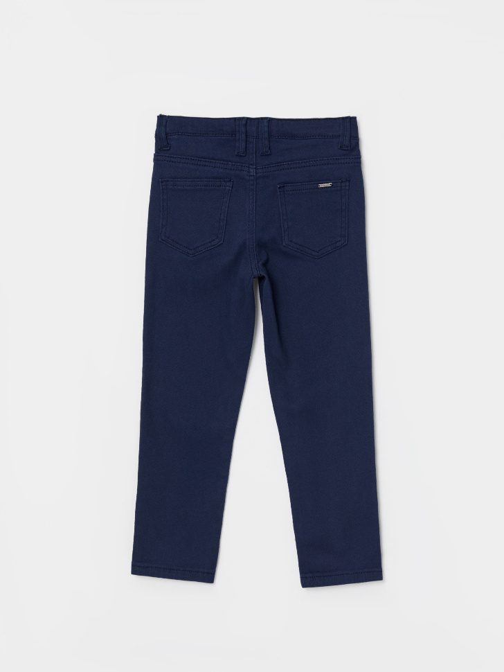 Зауженные брюки для мальчиков (синий, 152/ 12-13 YEARS) sela 4640078604609 - фото 4