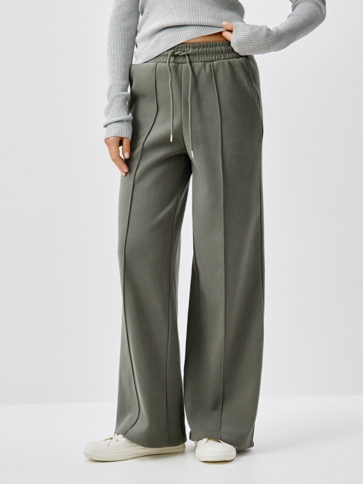 утепленные брюки из футера 4680704282412 в интернет магазине