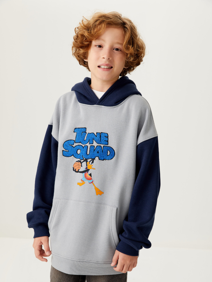 

Худи с принтом Looney Tunes для мальчиков, Синий