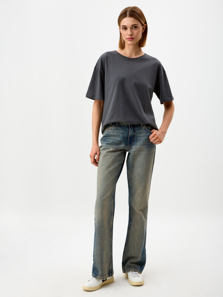 

Джинсы Flare fit с винтажным эффектом