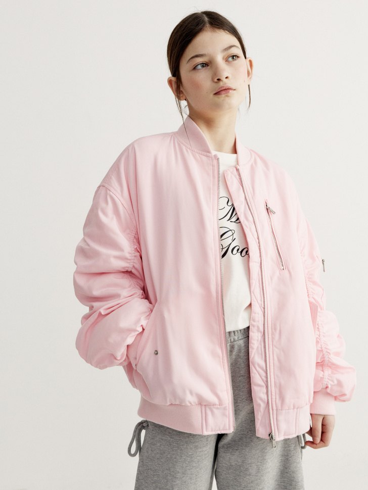 бомбер оверсайз для девочек 4610517206756 фотография