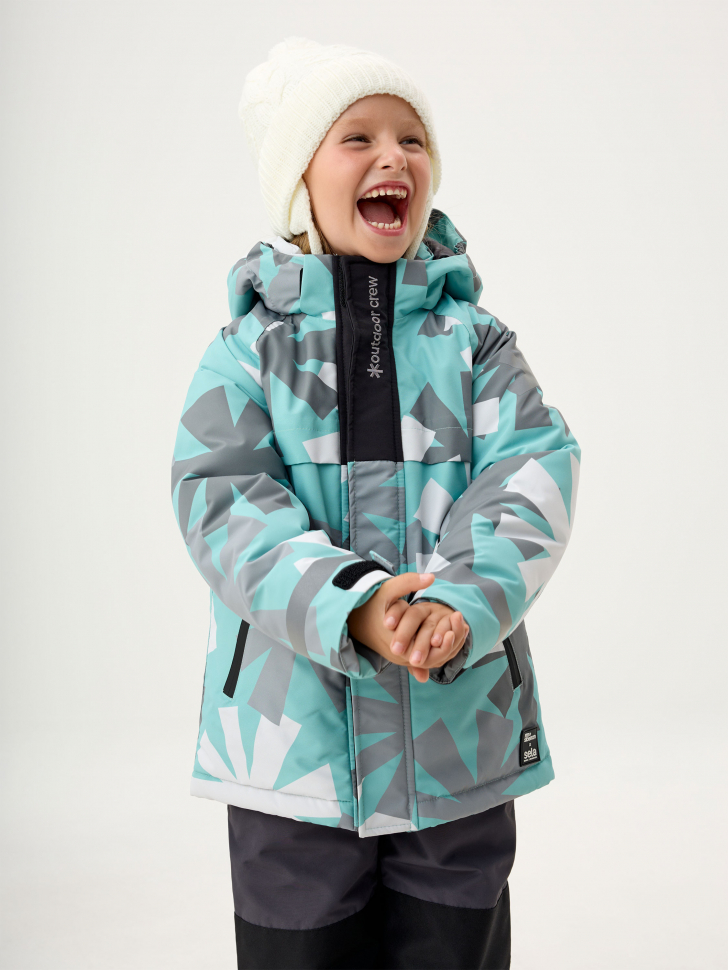 Горнолыжная куртка из коллекции sela х I’m Siberian для девочек - фото 1