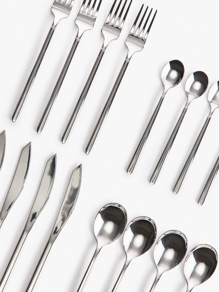 набор столовых приборов, 16 шт. от бренда sela вид слева