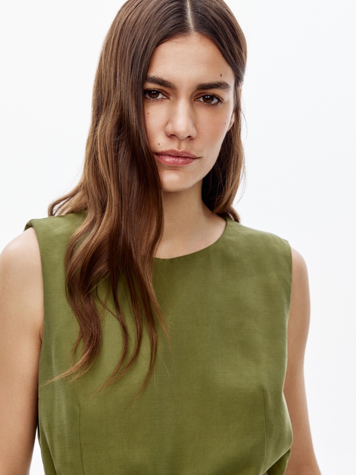 комбинезон из смесовой вискозы из россии вид сбоку