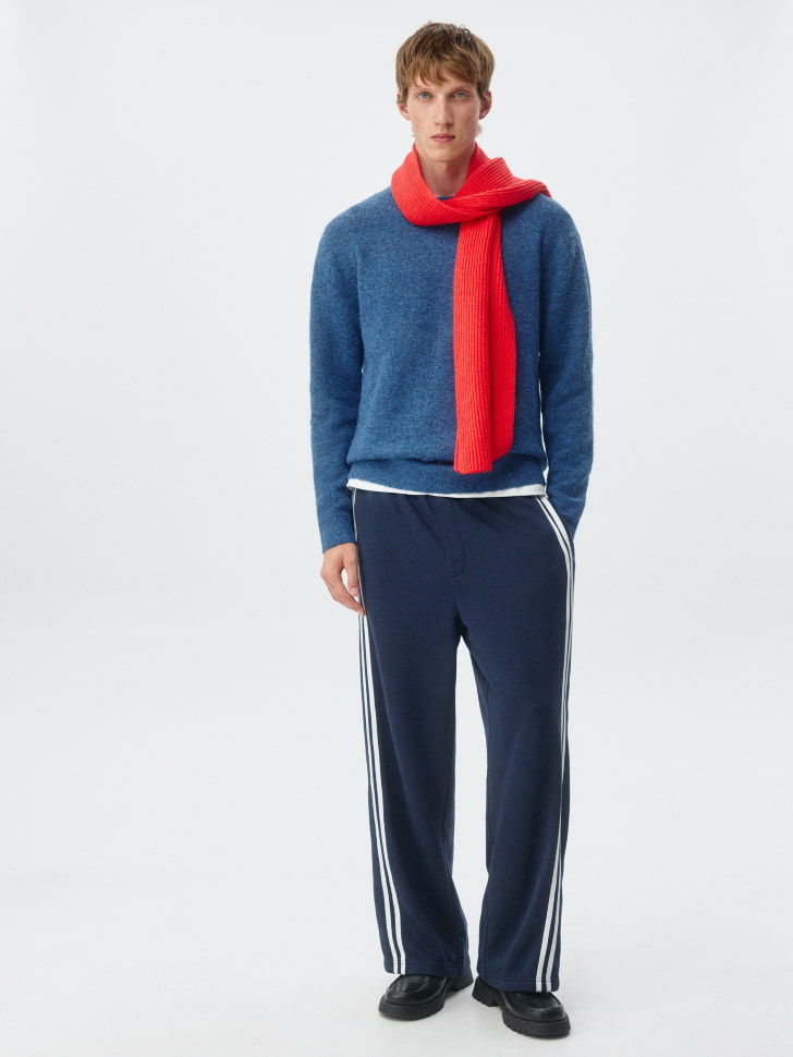 свитер relaxed fit с содержанием шерсти 4680798678214 по акции