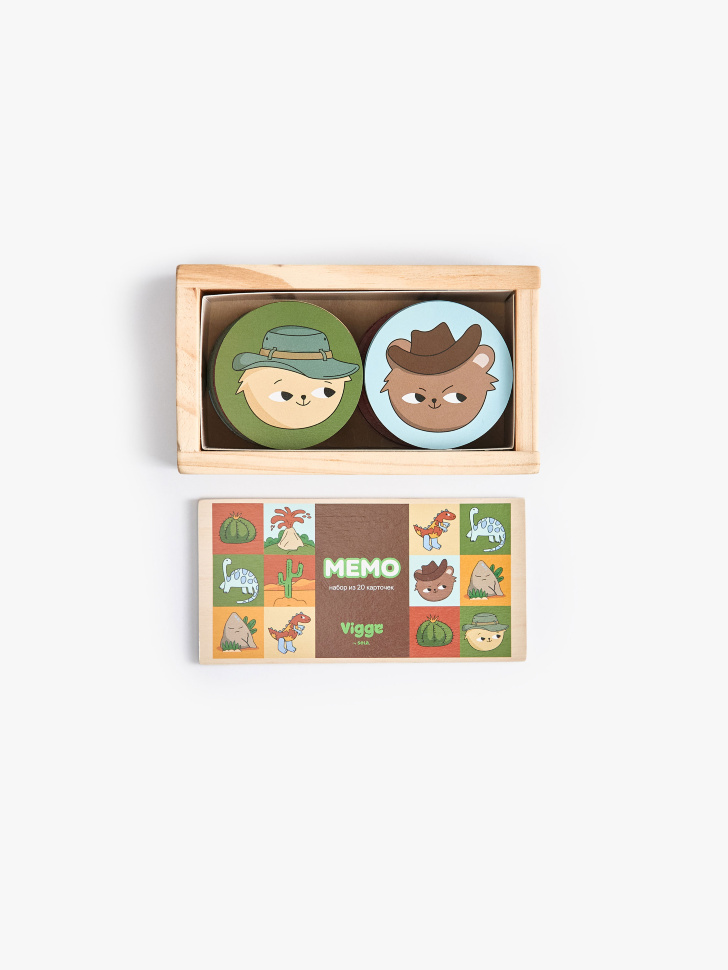 Настольная развивающая игра «Мемо» для детей