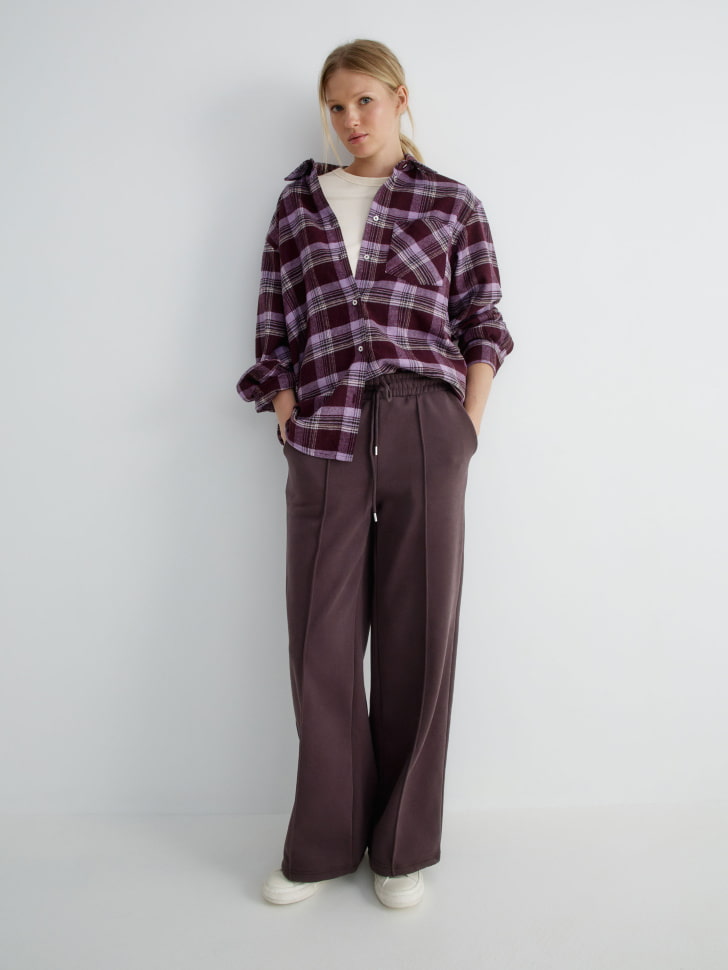 утепленные брюки из футера 4680704282436 фотография