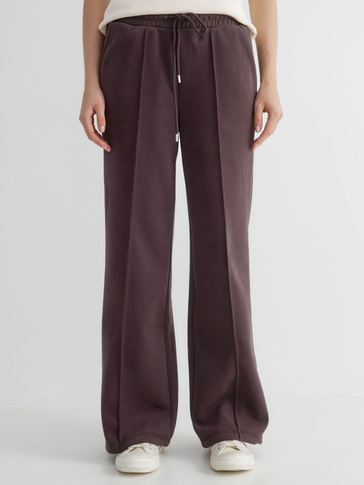 утепленные брюки из футера 4680704282436 по акции