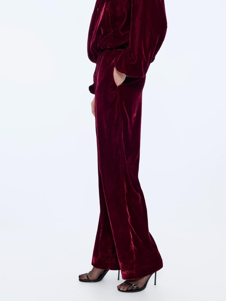 свободные брюки из велюра 4610517118233 с промокодом