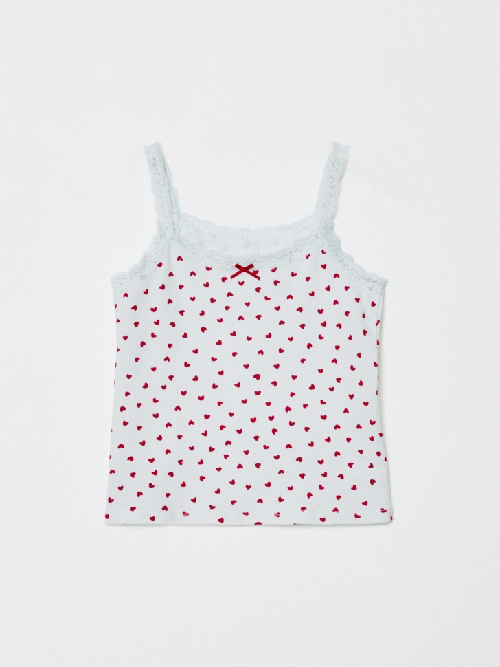 набор из 2 маек для девочек с принтом 4610517120809 в интернет магазине