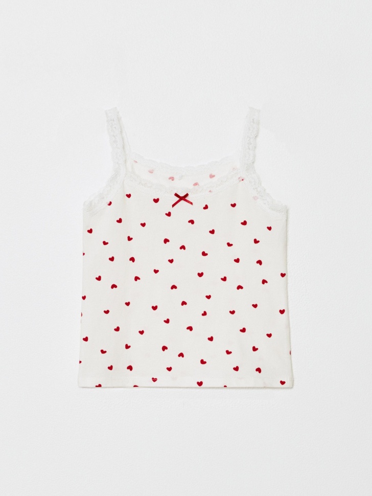 набор из 2 маек для девочек с принтом 4610517120809 с промокодом