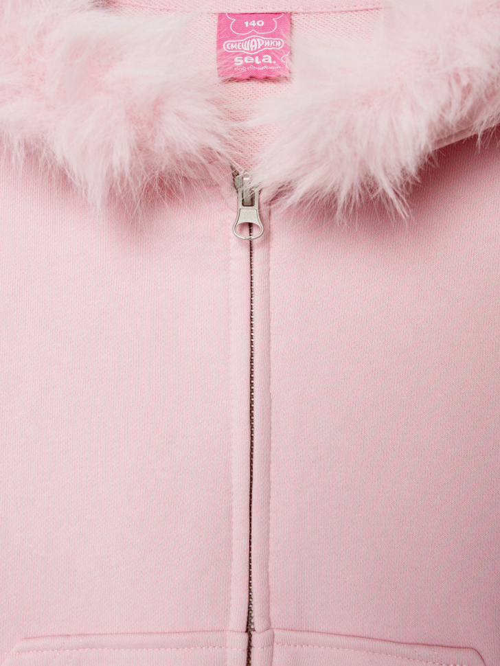 толстовка для девочек с принтом  x смешарики 4610517196255 в интернет магазине