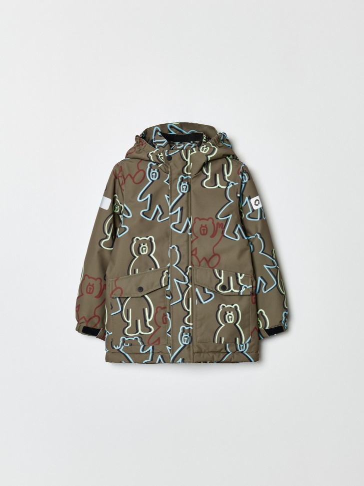 Куртка SELA демисезонная для мальчиков, хаки, арт. 35794