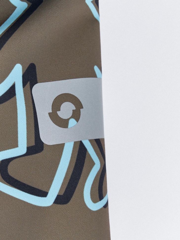 демисезонная куртка из технологичной мембранной ткани drytex® для мальчиков универсального стиля с лицевой стороны