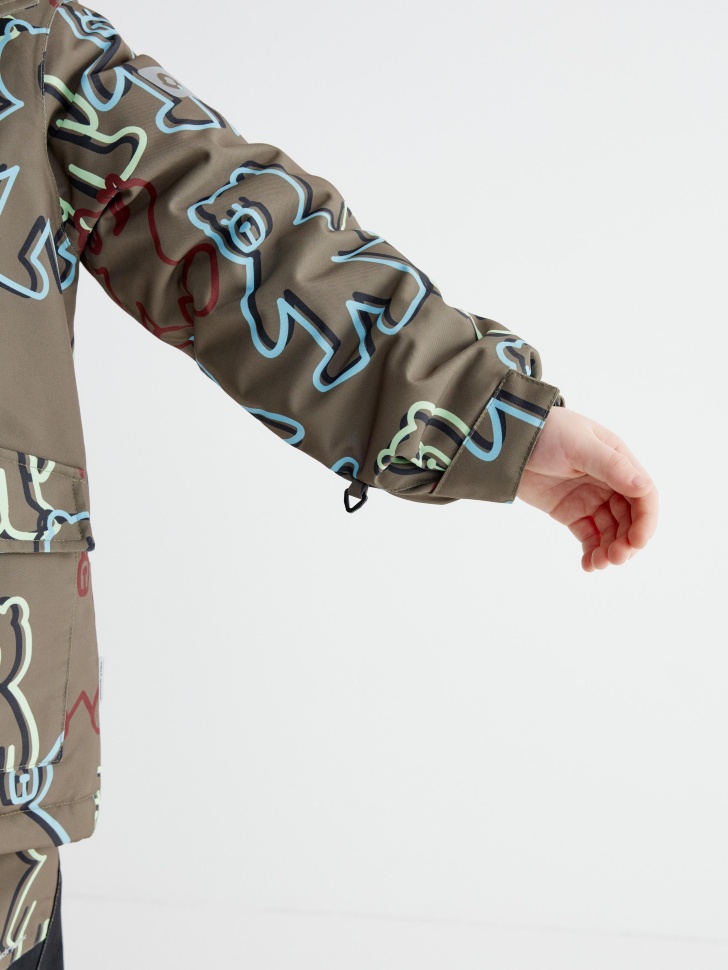 демисезонная куртка из технологичной мембранной ткани drytex® для мальчиков по цене 4999 руб вид справа