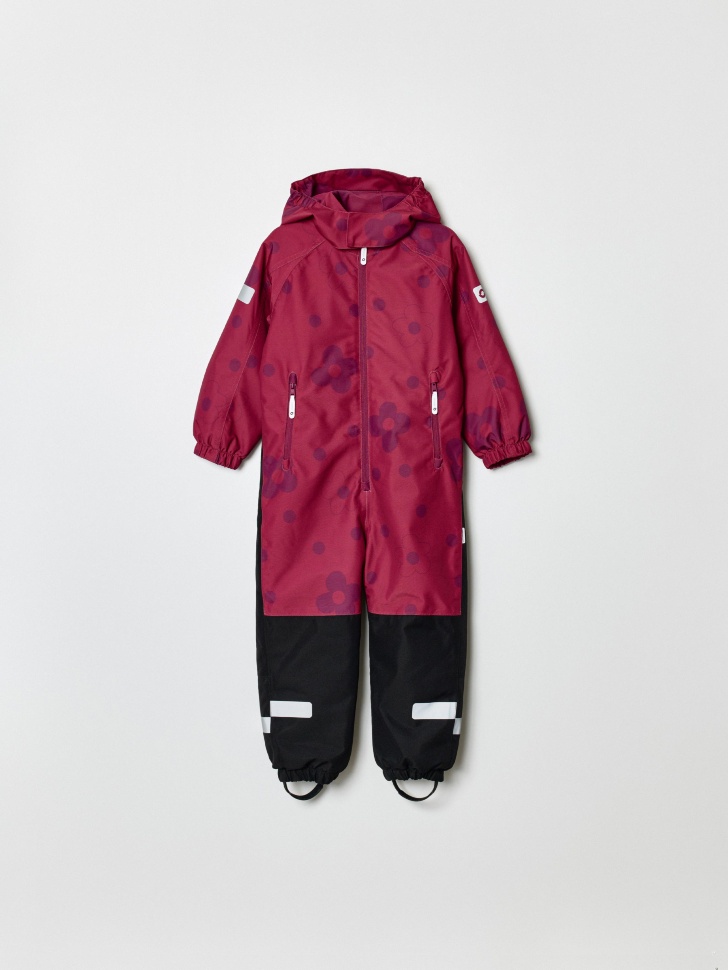 Демисезонный комбинезон Sela Seladrytex для девочек, разноцветный, арт. 35768