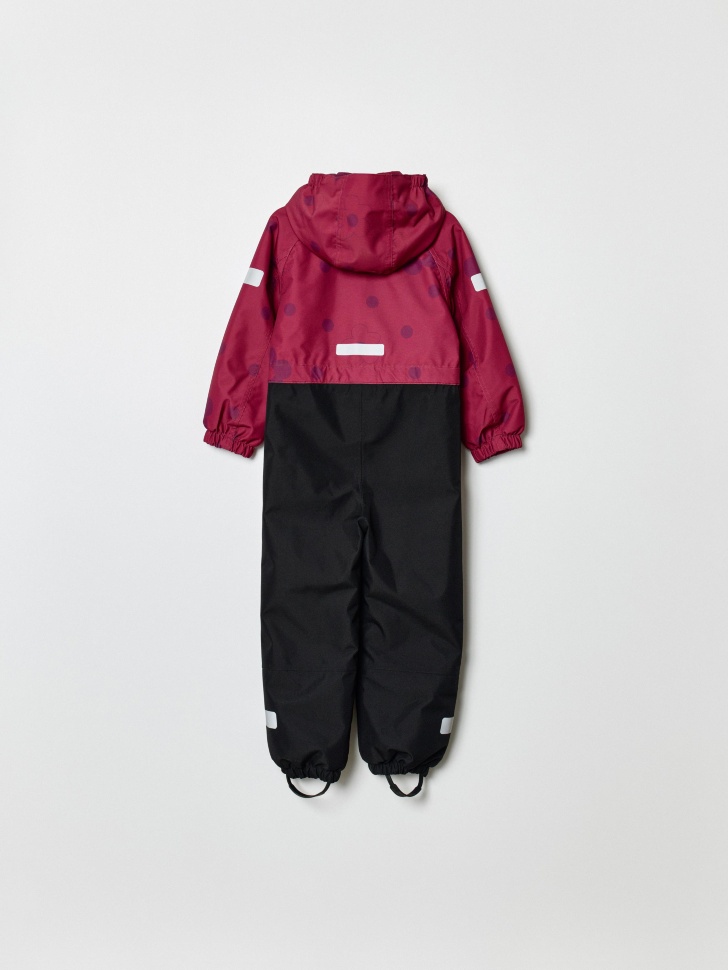 демисезонный комбинезон из технологичной мембранной ткани drytex® для девочек от бренда sela вид слева