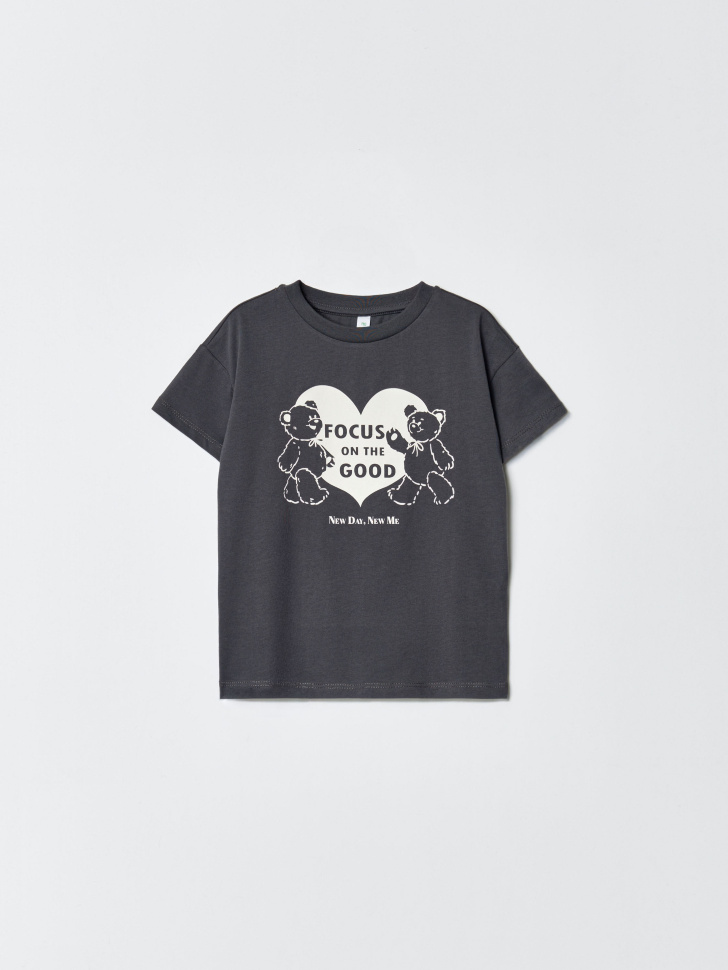 набор из 2 футболок для девочек по цене 1299 руб вид справа