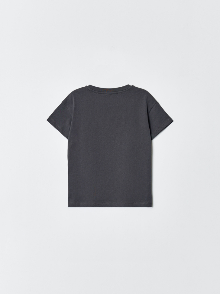 набор из 2 футболок для девочек из хлопка спереди