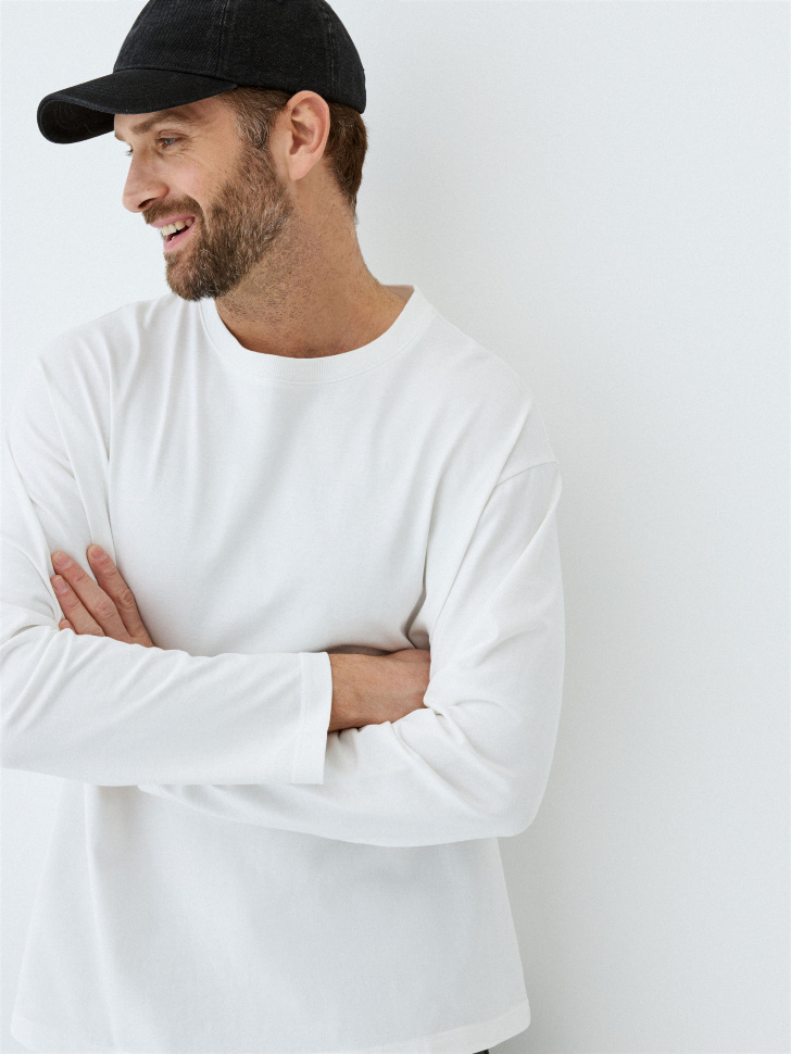 

Лонгслив REGULAR FIT базовый