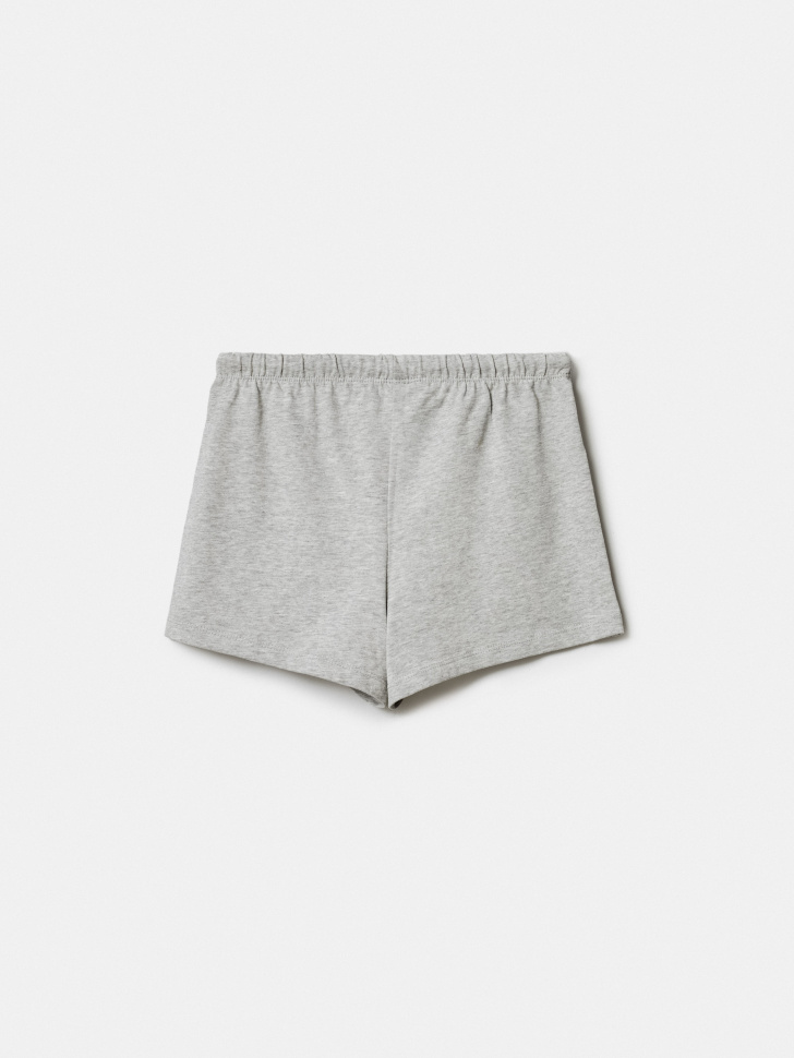 базовые трикотажные шорты для девочек от бренда sela вид слева