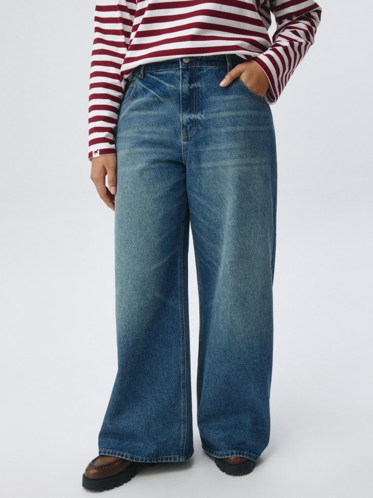 

Джинсы WIDE LEG