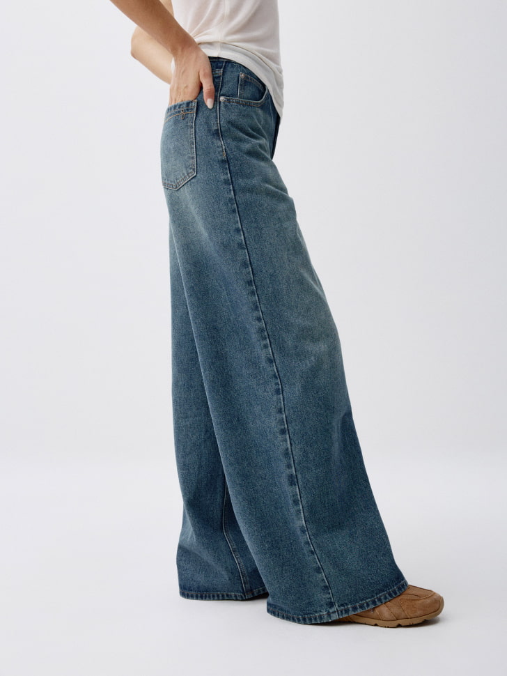 Джинсы WIDE LEG. Фото №10