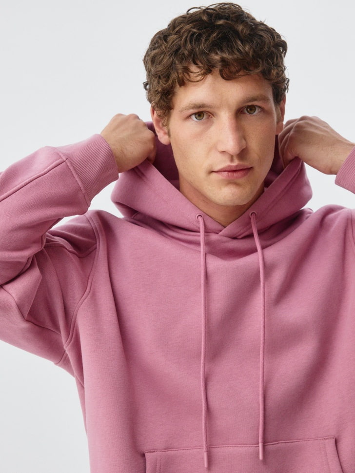Худи REGULAR FIT из футера с начесом