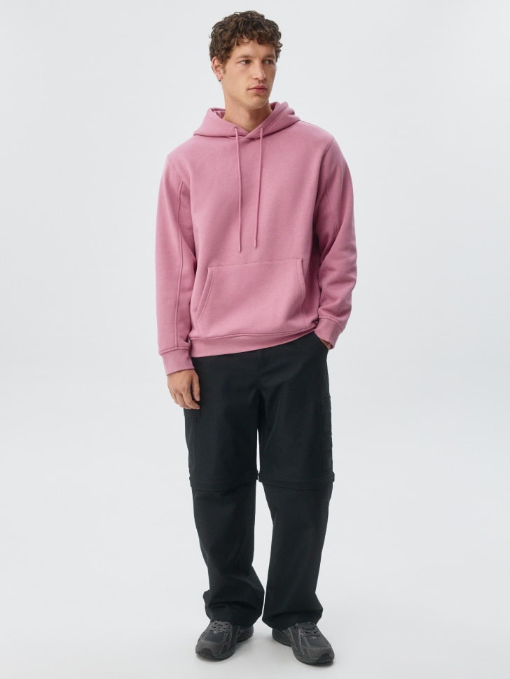 Худи REGULAR FIT из футера с начесом. Фото №2