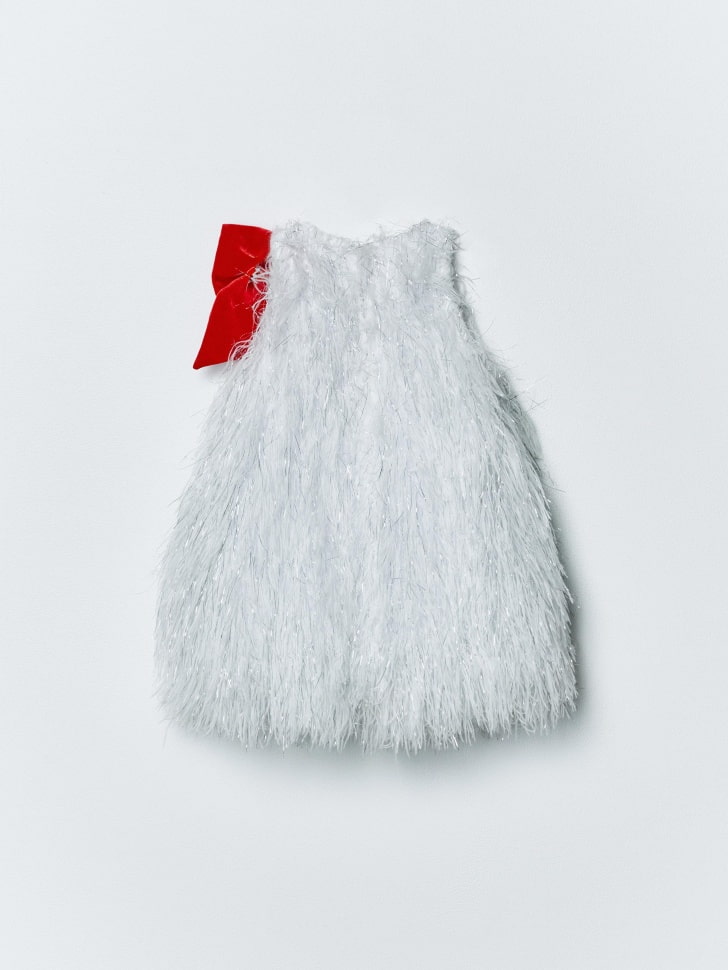 платье с эффектом перьев для девочек 4680798743318 в интернет магазине